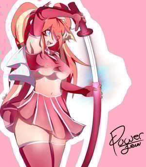 This is the Avatar Image for the [Foxina Glitter-Chan] Foxina AI Voice and Text to Speech Generator